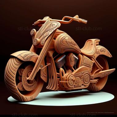 3D модель Honda Steed (STL)